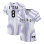 Ryan Ritter Colorado Rockies Nike Women's Home Replica Jersey - White