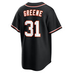 Riley Greene Detroit Tigers Nike Fashion Replica Black Out Jersey