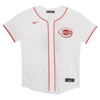 Elly De La Cruz Cincinnati Reds Nike Preschool Home Game Jersey - White