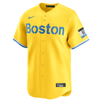 Boston Red Sox Nike City Connect Limited Jersey - Gold
