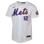 Francisco Lindor New York Mets Nike Youth Road Stadium Player Jersey - Gray