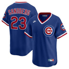 Ryne Sandberg Chicago Cubs Nike Throwback Cooperstown Collection Limited Jersey - White