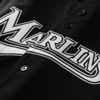Miguel Cabrera Miami Marlins Mitchell & Ness Big & Tall Cooperstown Mesh Batting Practice Jersey - Black