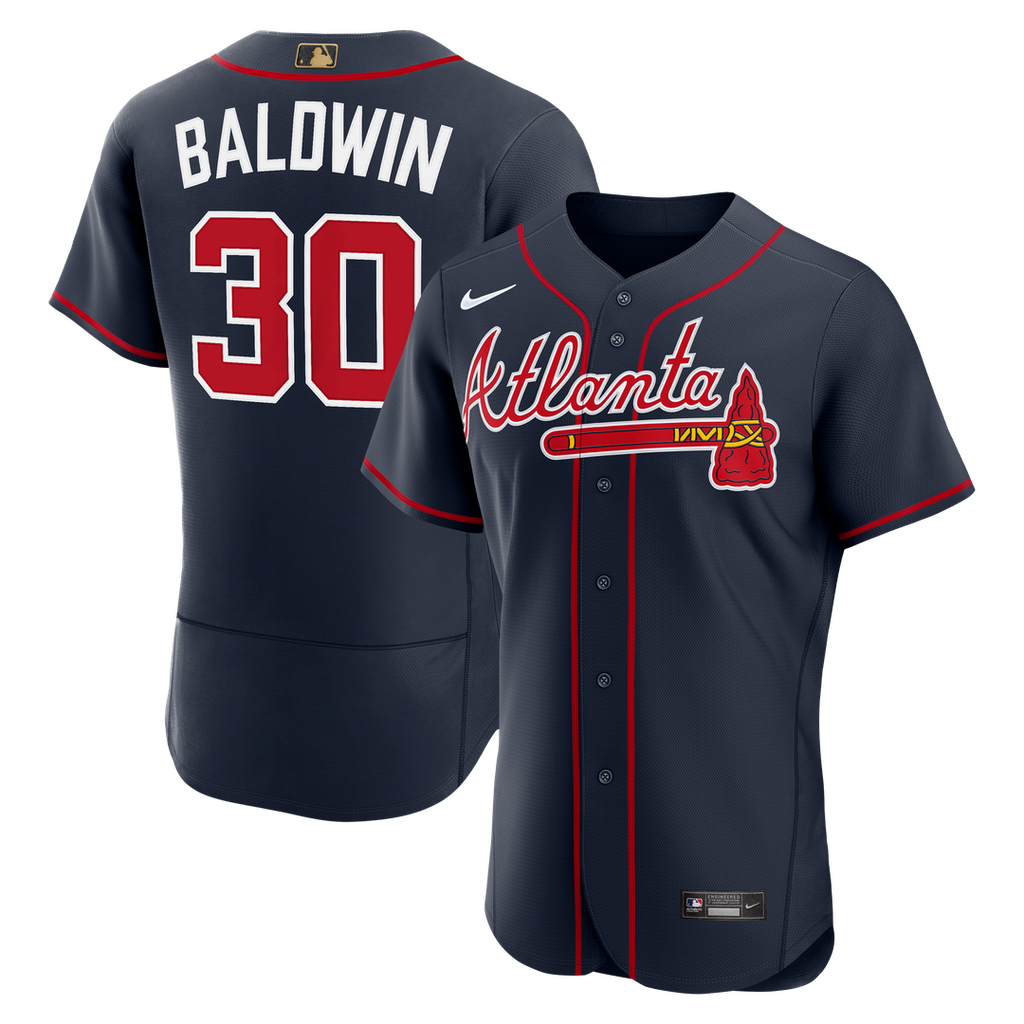 Drake Baldwin Atlanta Braves Nike MLB Awards Authentic Jersey - Red