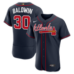 Drake Baldwin Atlanta Braves Nike MLB Awards Authentic Jersey - Red