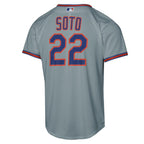 Juan Soto New York Mets Nike Youth Road Replica Jersey - Gray