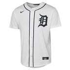 Justin Verlander Detroit Tigers Nike Youth Home Replica Jersey - White