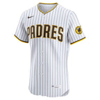 San Diego Padres Nike Home Elite Jersey - White