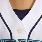Cal Raleigh Seattle Mariners Nike Women's Home Replica Jersey - White