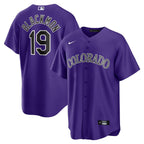 Charlie Blackmon Colorado Rockies Nike Home Replica Player Name Jersey - White