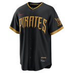 Oneil Cruz Pittsburgh Pirates Nike 2026 City Connect Stadium Jersey - Black