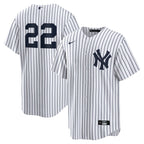 Ben Rice New York Yankees Nike Home Replica Jersey - White