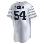 Max Fried New York Yankees Nike Home Replica Player Jersey - White