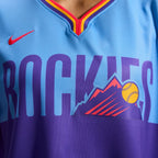 Colorado Rockies Nike Women's 2025 City Connect Limited Jersey - Purple/Light Blue