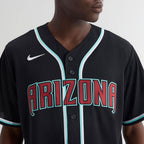 Arizona Diamondbacks Nike Fashion Replica Black Out Jersey