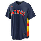 Jose Altuve Houston Astros Nike Alternate 2 Replica Jersey - Navy