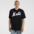 Francisco Lindor New York Mets Nike  Replica Player Jersey - Black
