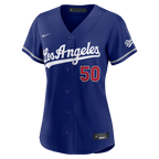 Mookie Betts Los Angeles Dodgers Nike Women's Alternate Stadium Jersey - Royal