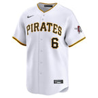 Konnor Griffin Pittsburgh Pirates Nike Home Limited Jersey - White