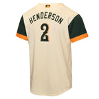 Gunnar Henderson Baltimore Orioles Nike Youth 2026 City Connect Stadium Jersey - Cream