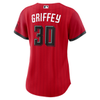Ken Griffey Jr. Cincinnati Reds Nike Women's 2026 City Connect Stadium Jersey - Red