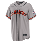 Jung Hoo Lee San Francisco Giants Nike USA 250 Fourth of July Road Stadium Jersey - Gray