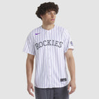 Colorado Rockies Nike Home Limited Player Jersey - White