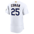 Tommy Edman Los Angeles Dodgers Nike 2026 Gold Collection Authentic Jersey - White