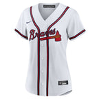 Spencer Strider Atlanta Braves Nike Women's Home Replica Jersey - White