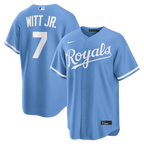Bobby Witt Jr. Kansas City Royals Nike Alternate Replica Jersey - Light Blue