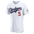 Freddie Freeman Los Angeles Dodgers Nike 2026 Gold Collection Authentic Jersey - White