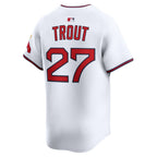 Mike Trout Los Angeles Angels Nike Alternate Limited Jersey - White