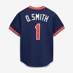 Ozzie Smith St. Louis Cardinals Mitchell & Ness Authentic Batting Practice Jersey - Navy