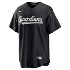 Cleveland Guardians Nike Replica Jersey - Black