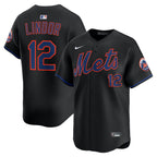 Francisco Lindor New York Mets Nike Road Limited Player Jersey - Gray