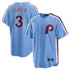 Bryce Harper Philadelphia Phillies Nike Alternate Replica Jersey - Light Blue