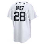 Javier Báez Detroit Tigers Nike Home Replica Jersey - White