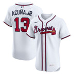 Ronald Acuña Jr. Atlanta Braves Nike Alternate 2 Elite Jersey - Red