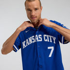 Bobby Witt Jr. Kansas City Royals Nike Alternate 2 Limited Player Jersey - Royal