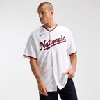 CJ Abrams Washington Nationals Nike Home Replica Jersey - White