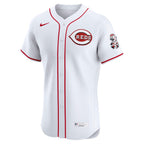 Cincinnati Reds Nike Home Elite Jersey - White
