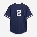 Derek Jeter New York Yankees Mitchell & Ness Big & Tall Batting Practice Replica Player Jersey - Navy