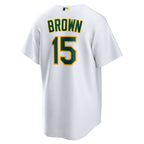 Seth Brown Athletics Nike Home Replica Jersey - White