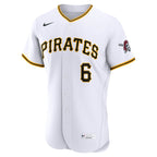 Konnor Griffin Pittsburgh Pirates Nike Home Authentic Jersey - White