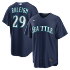 Cal Raleigh Seattle Mariners Nike Home Replica Jersey - White