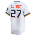 Jose Altuve Houston Astros Nike 2025 City Connect Limited Player Jersey - White