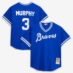 Dale Murphy Atlanta Braves Mitchell & Ness Authentic Batting Practice Jersey - Royal