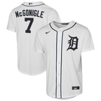 Kevin McGonigle Detroit Tigers Nike Youth Home Replica Jersey - White