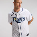 Yandy Diaz Tampa Bay Rays Nike Home Limited Player Jersey - White