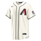 Corbin Carroll Arizona Diamondbacks Nike USA 250 Fourth of July Home Stadium Jersey - Cream